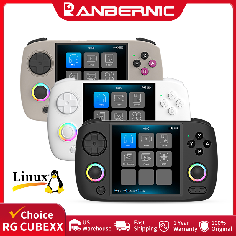 Retro Gaming Kiosk - ANBERNIC RG CubeXX draagbare gameconsole 3,95-inch