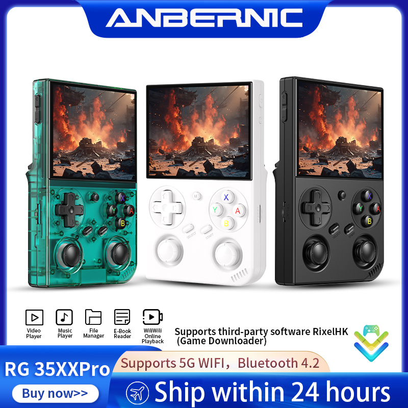 Retro Gaming Kiosk - Anbernic RG35XX Pro Retro Handheld Gameconsole,
