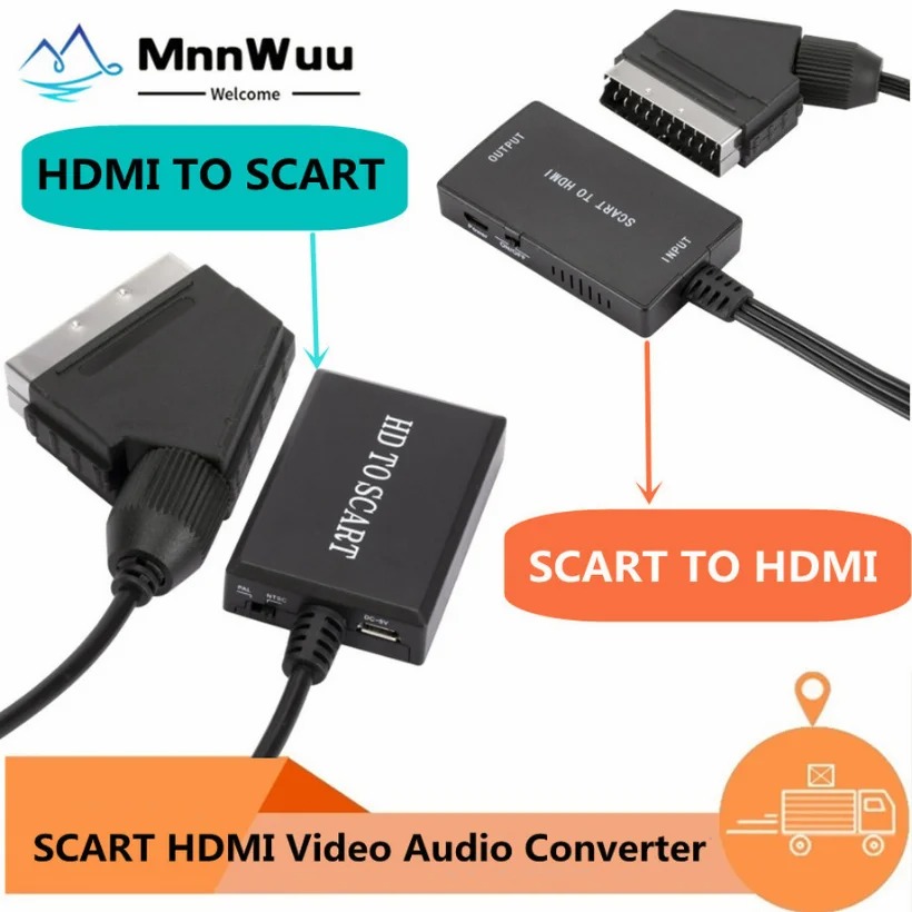 1080P HDMI-compatibel naar SCA - Scart To Hdmi recensie en prijs
